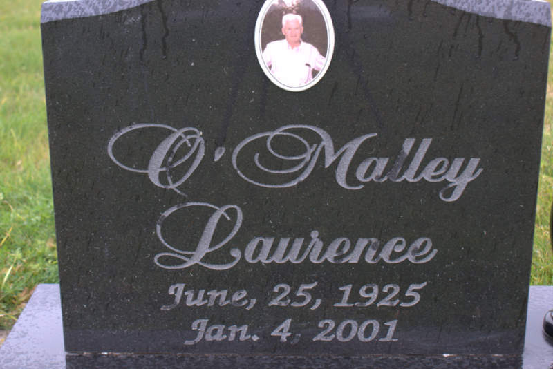 Headstone image of O'Malley