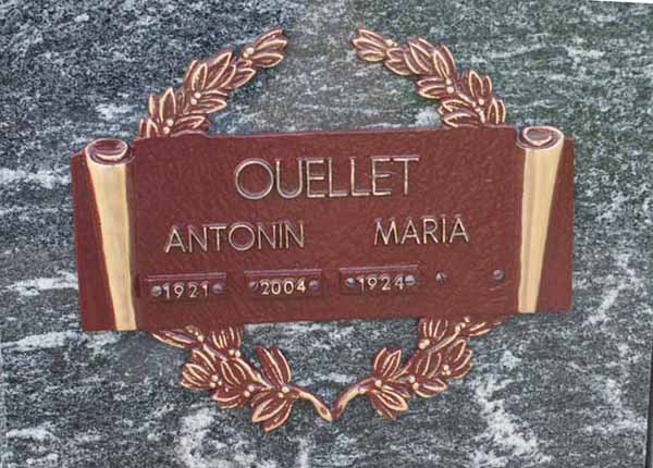 Headstone image of Ouellet