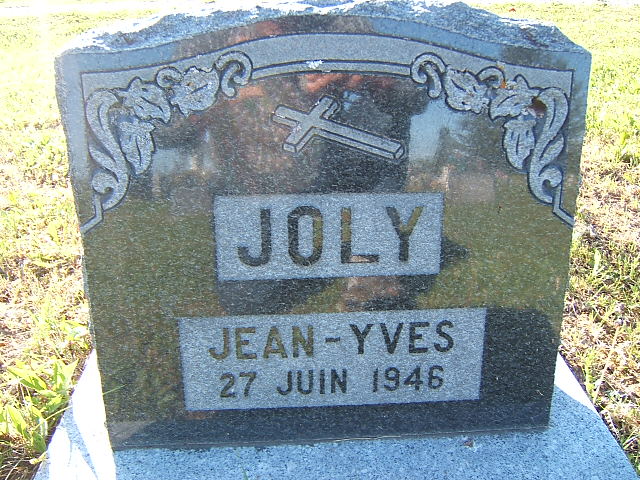 Headstone image of Joly