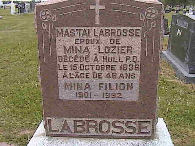 Headstone image of Labrosse