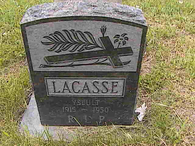 Headstone image of Lacasse