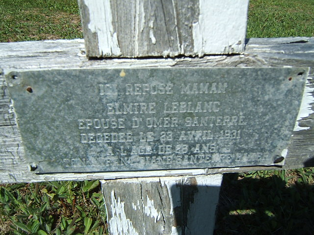 Headstone image of Santerre