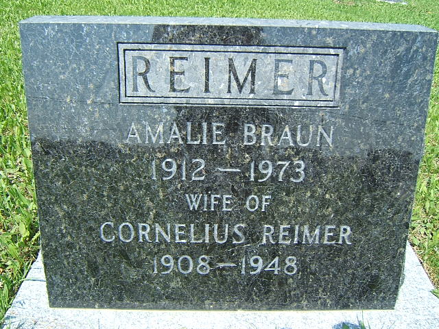 Headstone image of Reimer