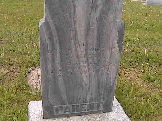Headstone image of Parent