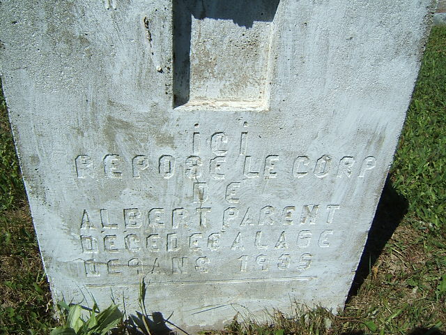 Headstone image of Parent
