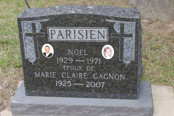 Headstone image of Parisien