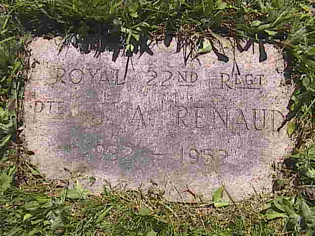 Headstone image of Renaud