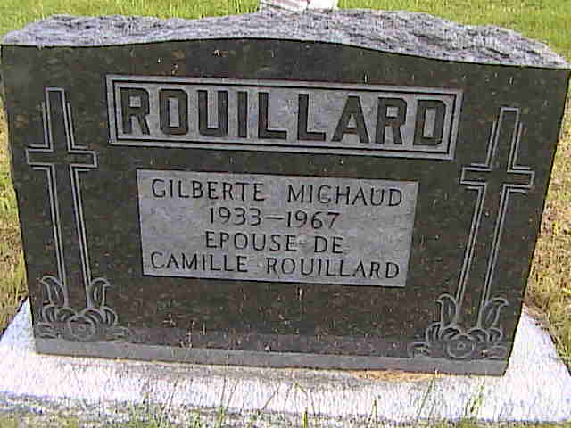 Headstone image of Rouillard