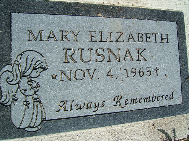 Headstone image of Rusnak
