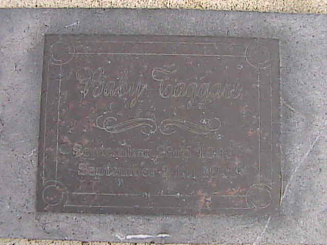 Headstone image of Taggart