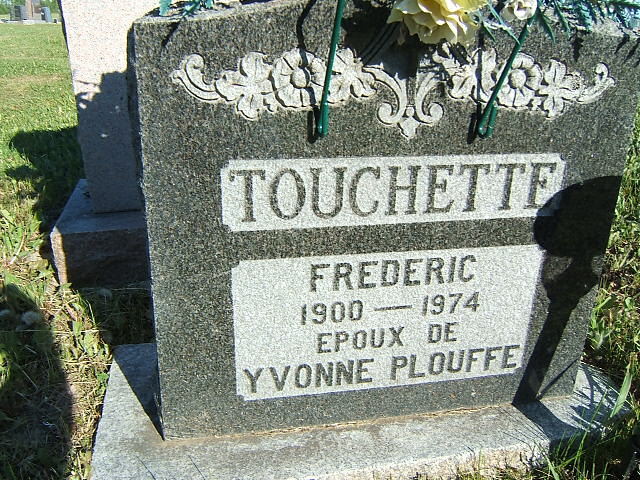 Headstone image of Touchette