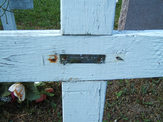 Headstone image of Tremblay