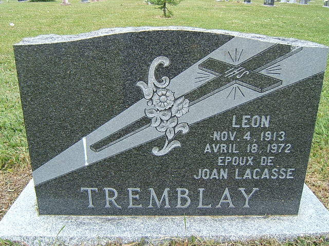 Headstone image of Tremblay