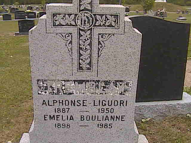 Headstone image of Tremblay