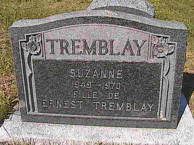 Headstone image of Tremblay