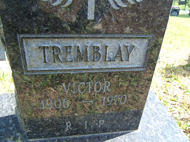 Headstone image of Tremblay