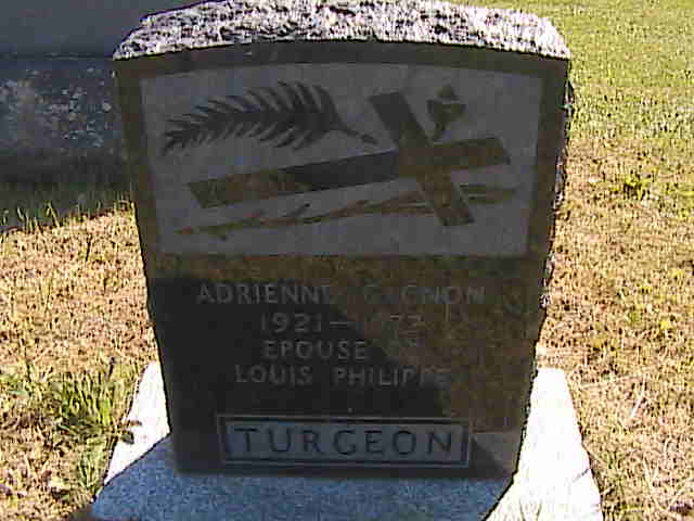 Headstone image of Turgeon