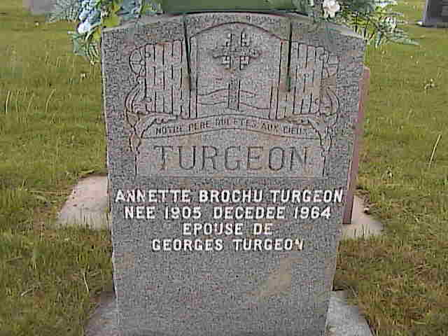 Headstone image of Turgeon