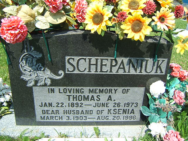 Headstone image of Schepaniuk
