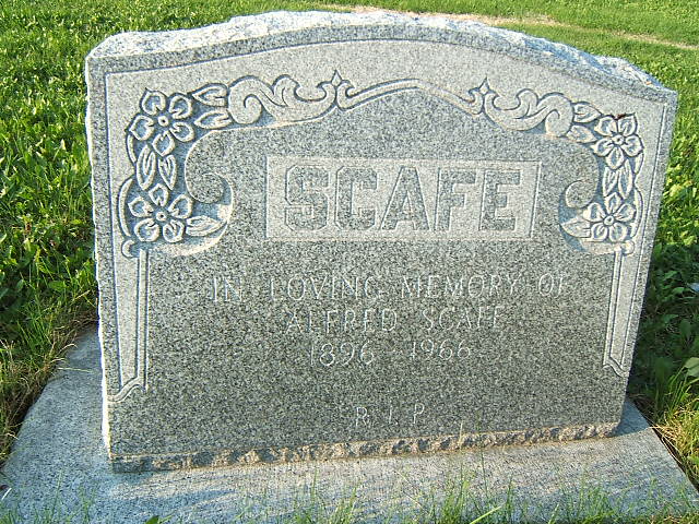 Headstone image of Scafe