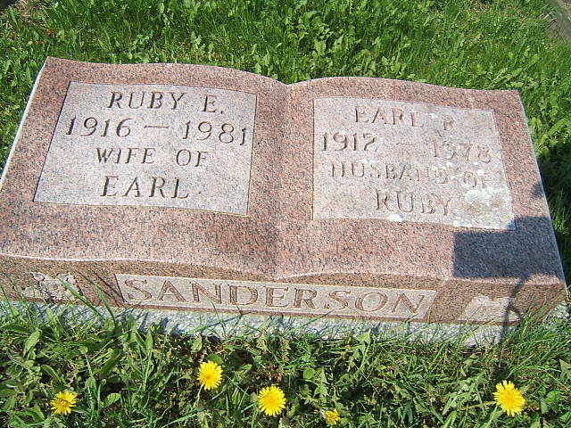 Headstone image of Sanderson
