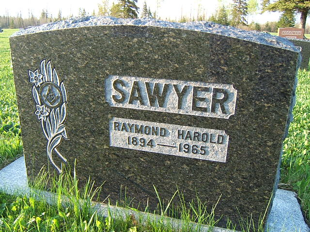 Headstone image of Sawyer