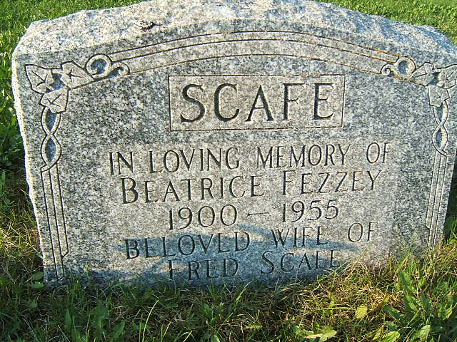 Headstone image of Scafe