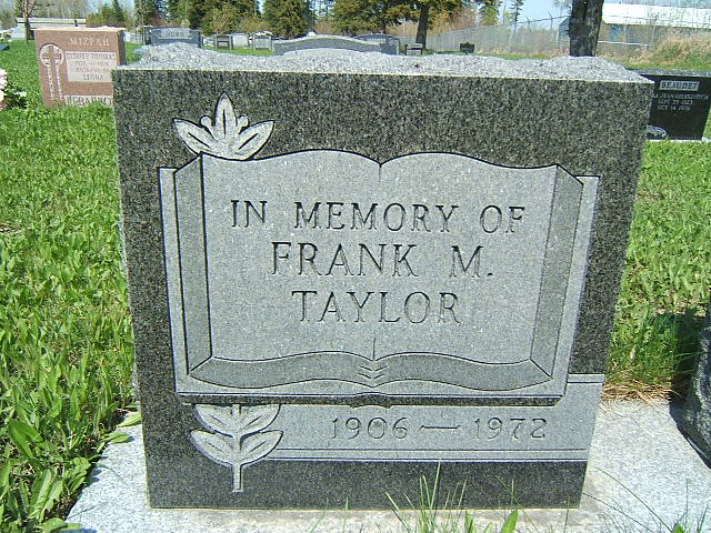 Headstone image of Taylor