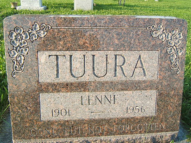 Headstone image of Tuura