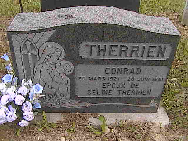 Headstone image of Therrien