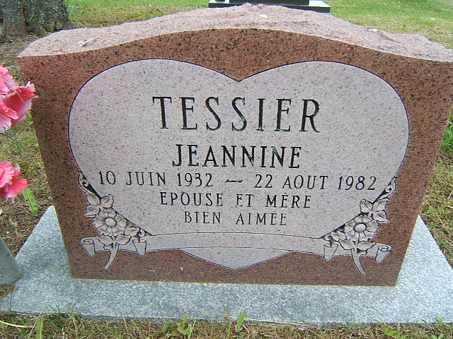 Headstone image of Tessier