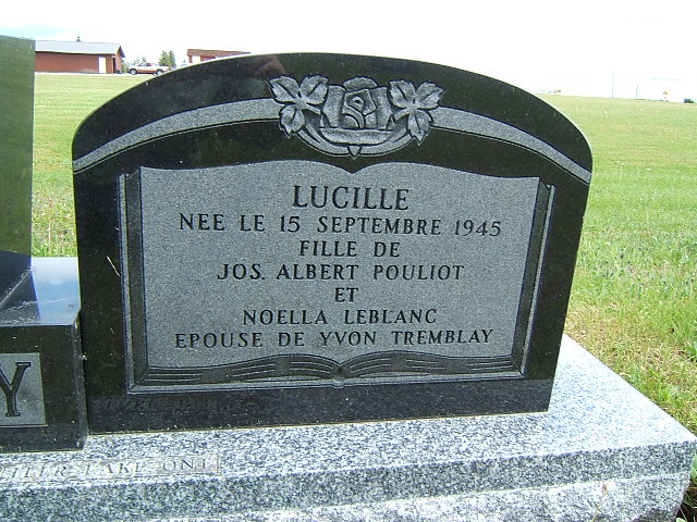 Headstone image of Tremblay