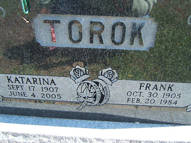 Headstone image of Torok