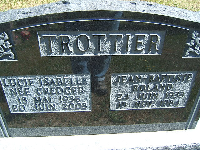 Headstone image of Trottier