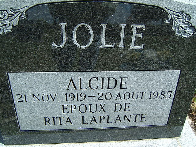 Headstone image of Jolie