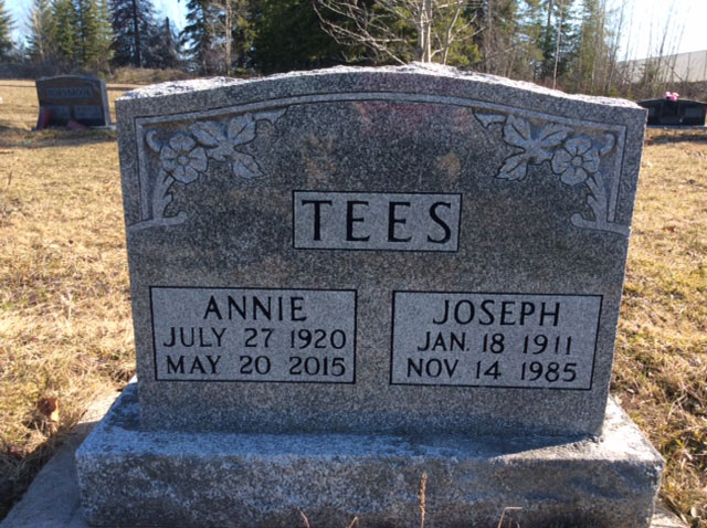 Headstone image of Tees