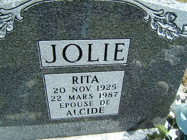 Headstone image of Jolie