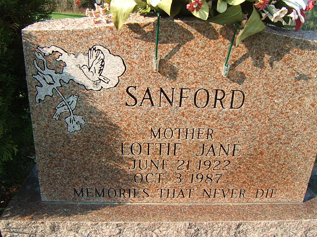 Headstone image of Sanford