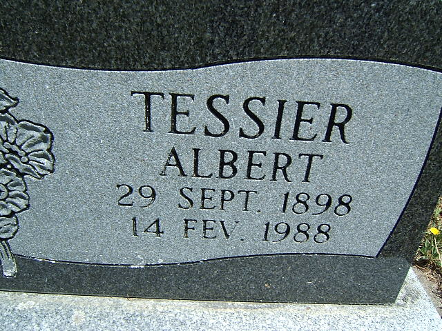 Headstone image of Tessier