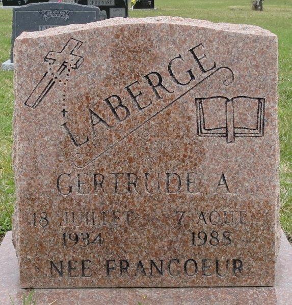 Headstone image of Laberge