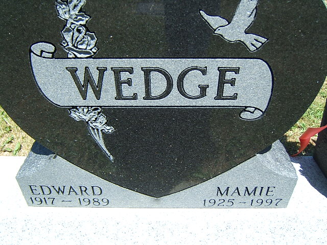 Headstone image of Wedge