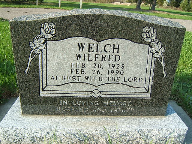 Headstone image of Welch