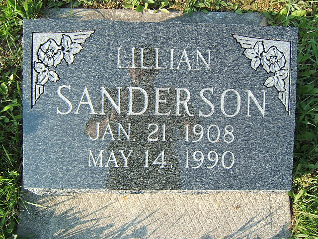 Headstone image of Sanderson