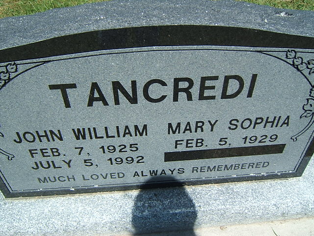 Headstone image of Tancredi