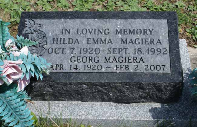 Headstone image of Magiera