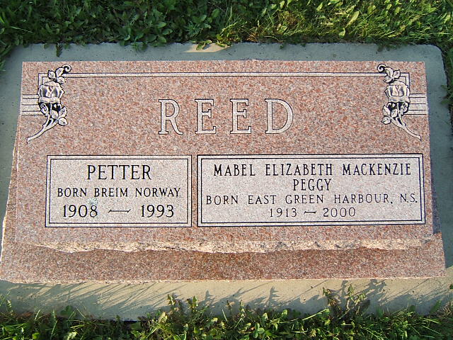 Headstone image of Reed