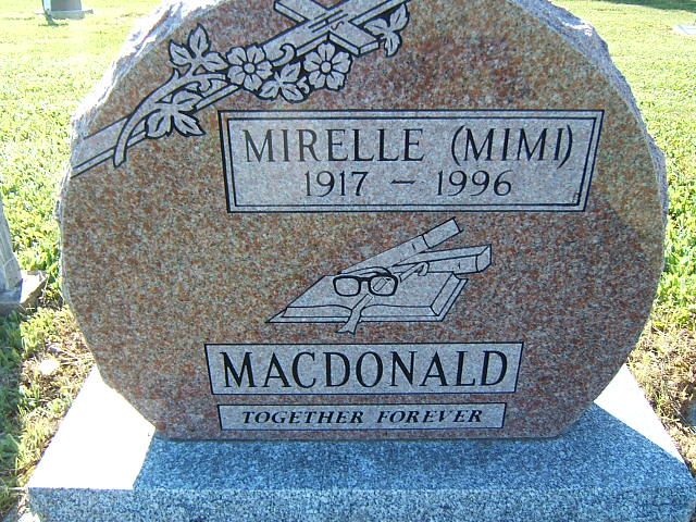 Headstone image of Mac Donald