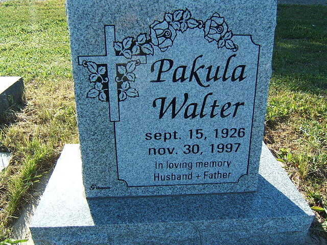 Headstone image of Pakula