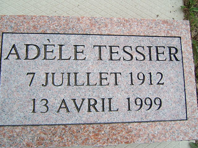 Headstone image of Tessier