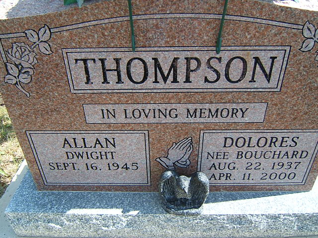 Headstone image of Thompson